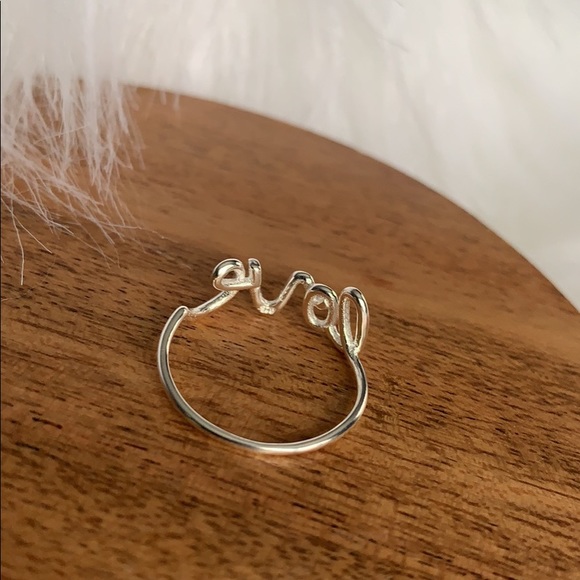 Sterling silver ring size 7 - Picture 6 of 7